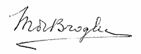 Broglieho podpis