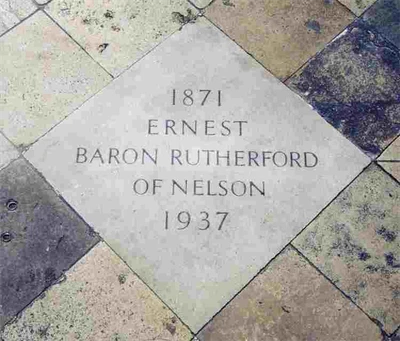 Hrob E. Rutherforda